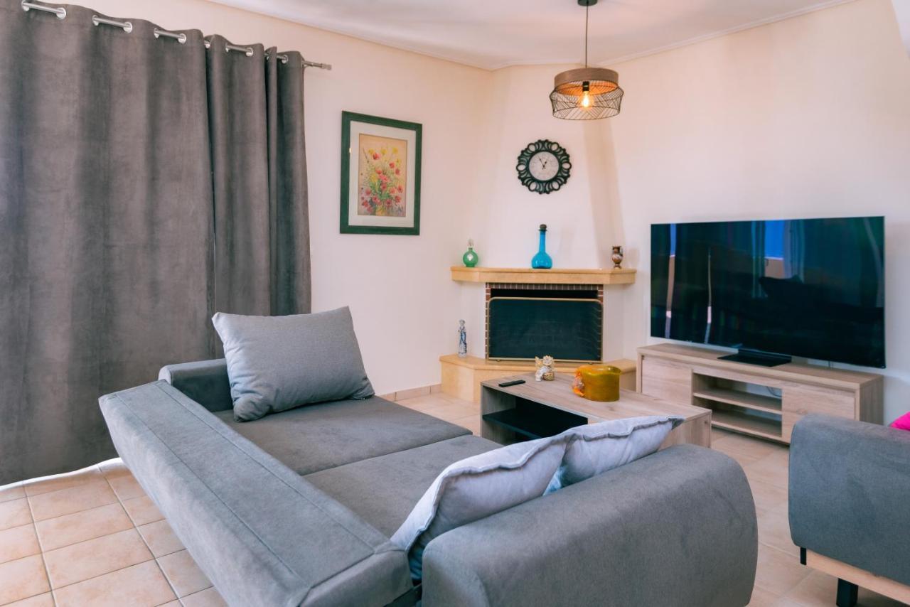 Georgia'S Holiday Apartment With Amazing Sea View Porto Rafti Exterior photo